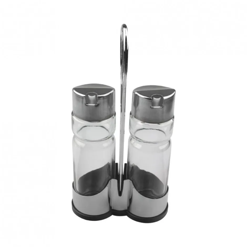 Alcuza 2 Frascos 408 Acero Inoxidable Dussel