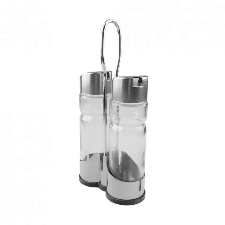 Alcuza 2 Frascos 408 Acero Inoxidable Dussel