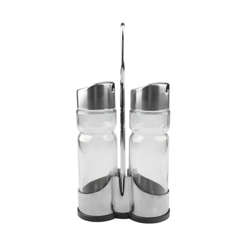 Alcuza 2 Frascos 408 Acero Inoxidable Dussel