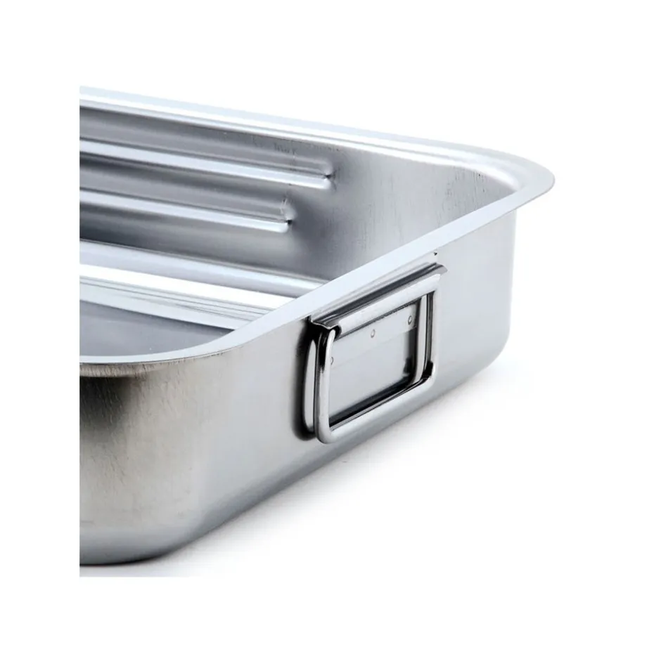 Asadera 50x36x8.5cm Acero Inoxidable 61550 Lacor
