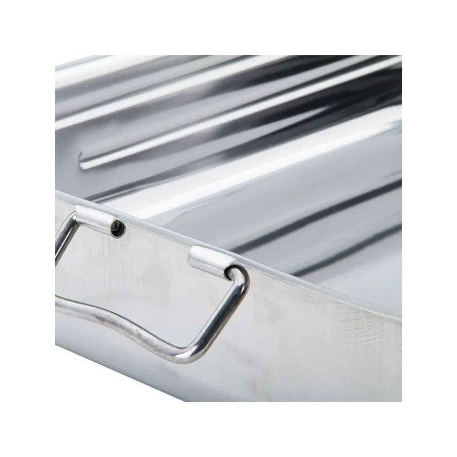 Asadera 45x32x7.5cm Acero Inoxidable 61545 Lacor