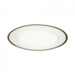 Azafate Ovalado 40cm Cobalto Oro Limoges