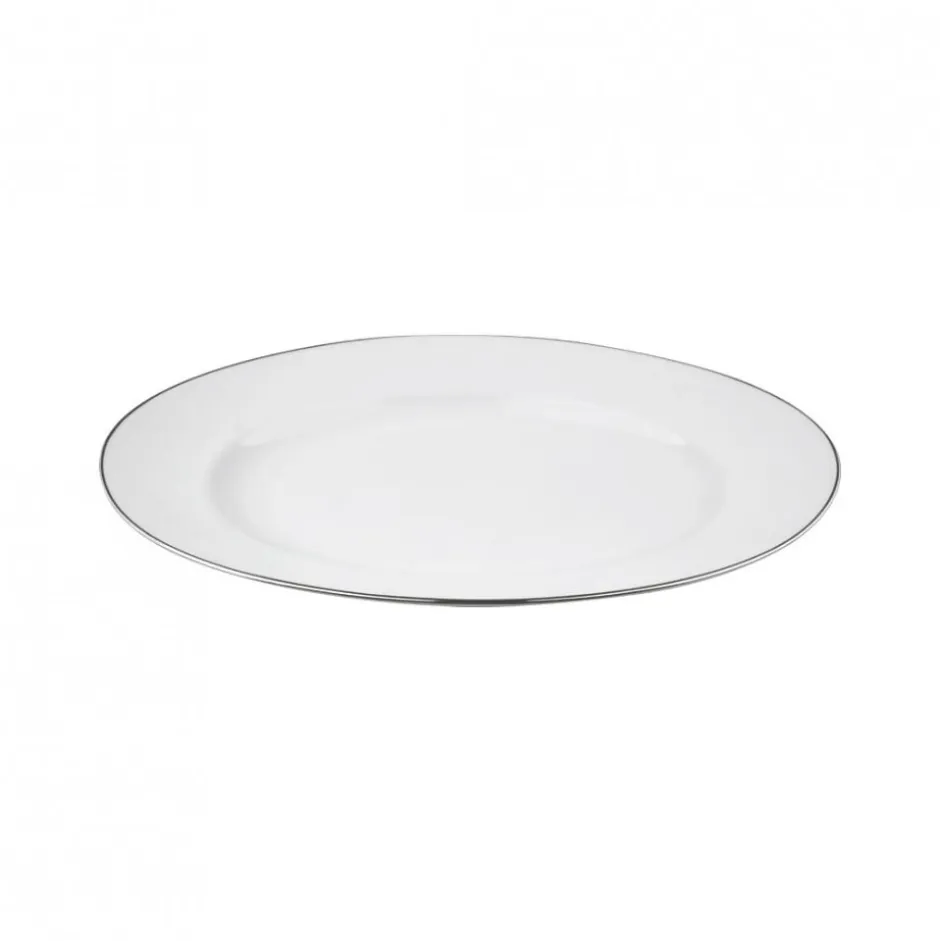 Azafate Ovalado 35cm Filete Platino Limoges