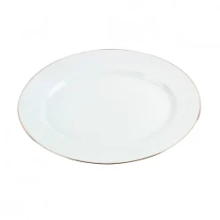 Azafate Ovalado 40cm Filete Platino Limoges