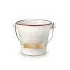 Balde 1,5lt con Asa Acero Esmaltado 14cm Bordeaux Ibili