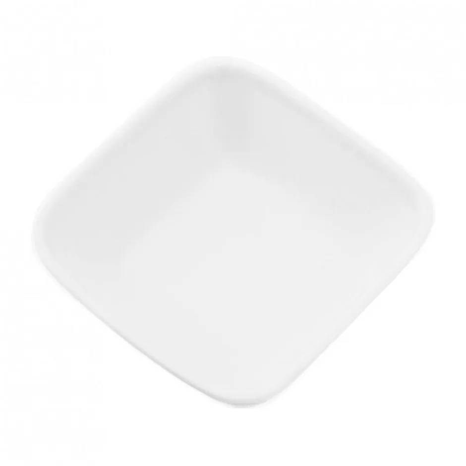 Bandeja de porcelana Cuadrada con Rodón 11x11cm Contour Wolfen
