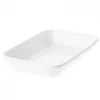 Bandeja de Porcelana Rectangular 16cm Contour Wolfen
