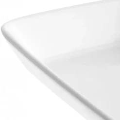 Bandeja de Porcelana Rectangular 16cm Contour Wolfen