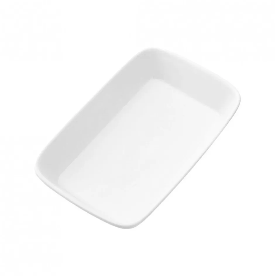 Bandeja de porcelana Rectangular 19cm Contour Wolfen