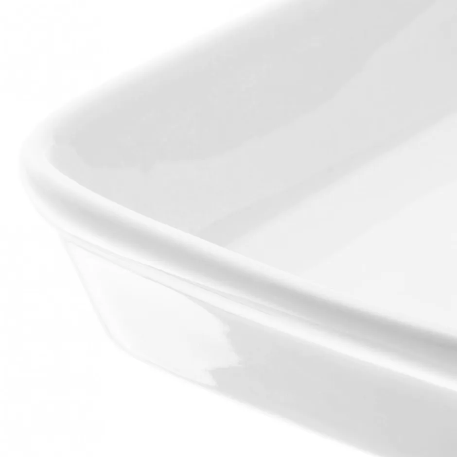 Bandeja de porcelana Rectangular 19cm Contour Wolfen