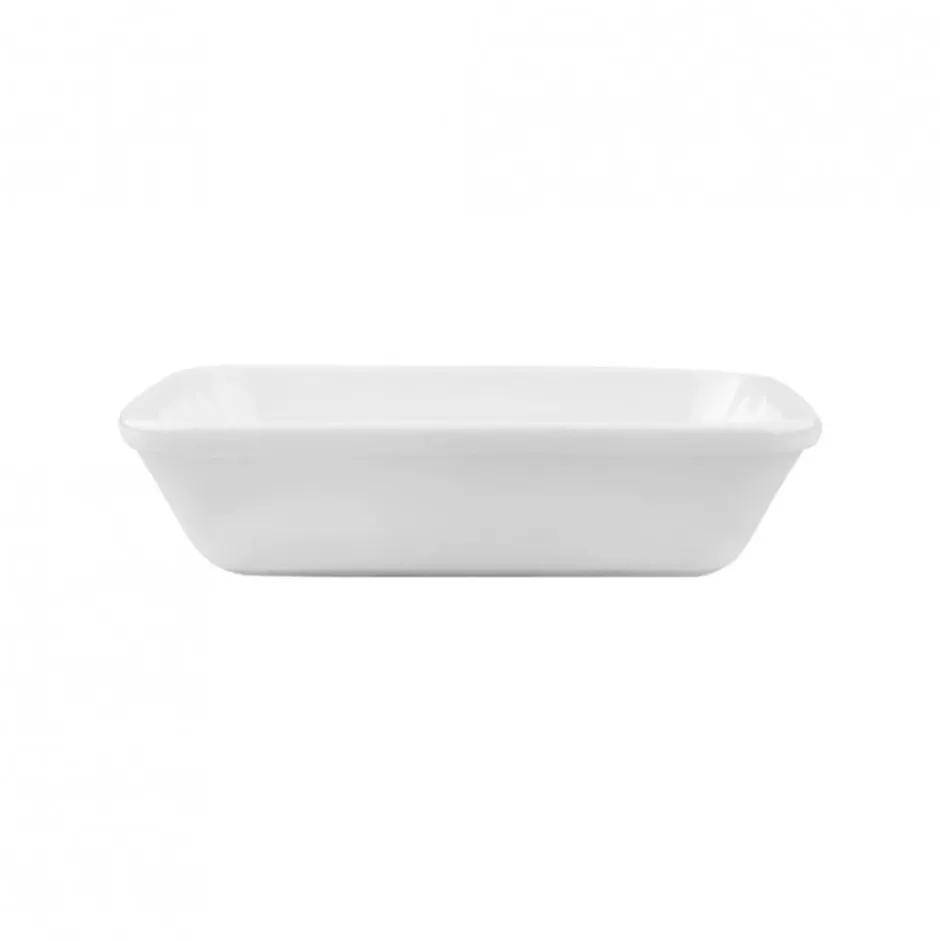 Bandeja de Porcelana Rectangular con Rodón 13cm Contour Wolfen
