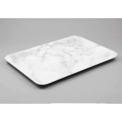 Bandeja exhibidor melamina Marble Blanco 53x32,5x2 Efay