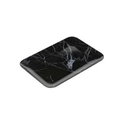 Bandeja exhibidor melamina Marble Negro 32,5x26,5x2 Efay