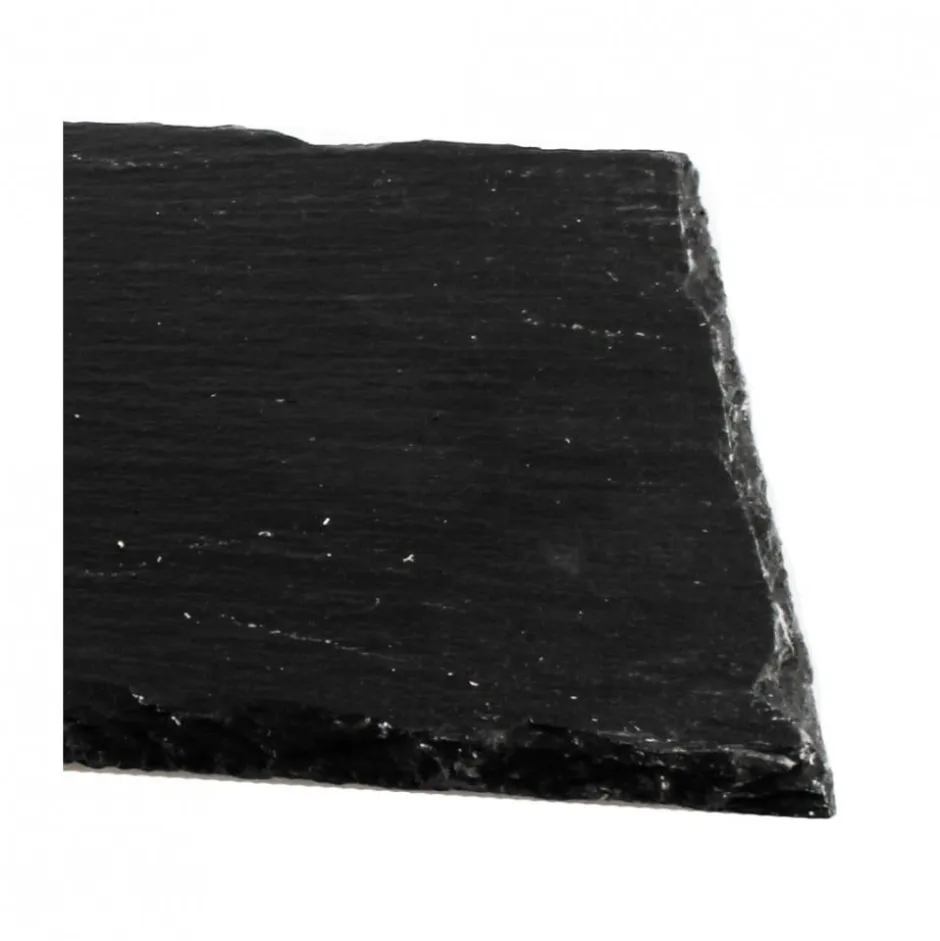 Bandeja presentación rectangular 30x12cm piedra pizarra Sunnex