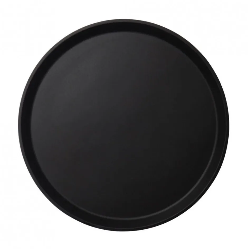 Bandeja Redonda Ant 35.5cm 1400Ct Negra Cambro