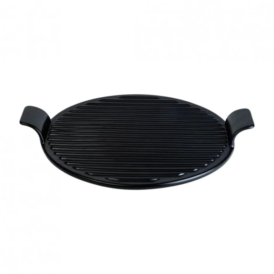 Bandeja Redonda 31cm Cast Iron Look Lugano