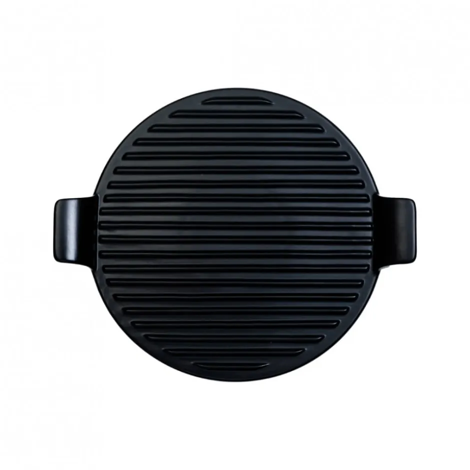 Bandeja Redonda 31cm Cast Iron Look Lugano