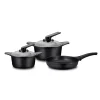Batería de cocina 5 piezas Black Roichen
