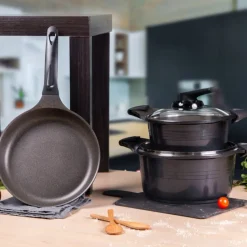 Batería de cocina 5 piezas Black Roichen
