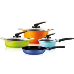 Batería de cocina 7 pzs Natural Roichen