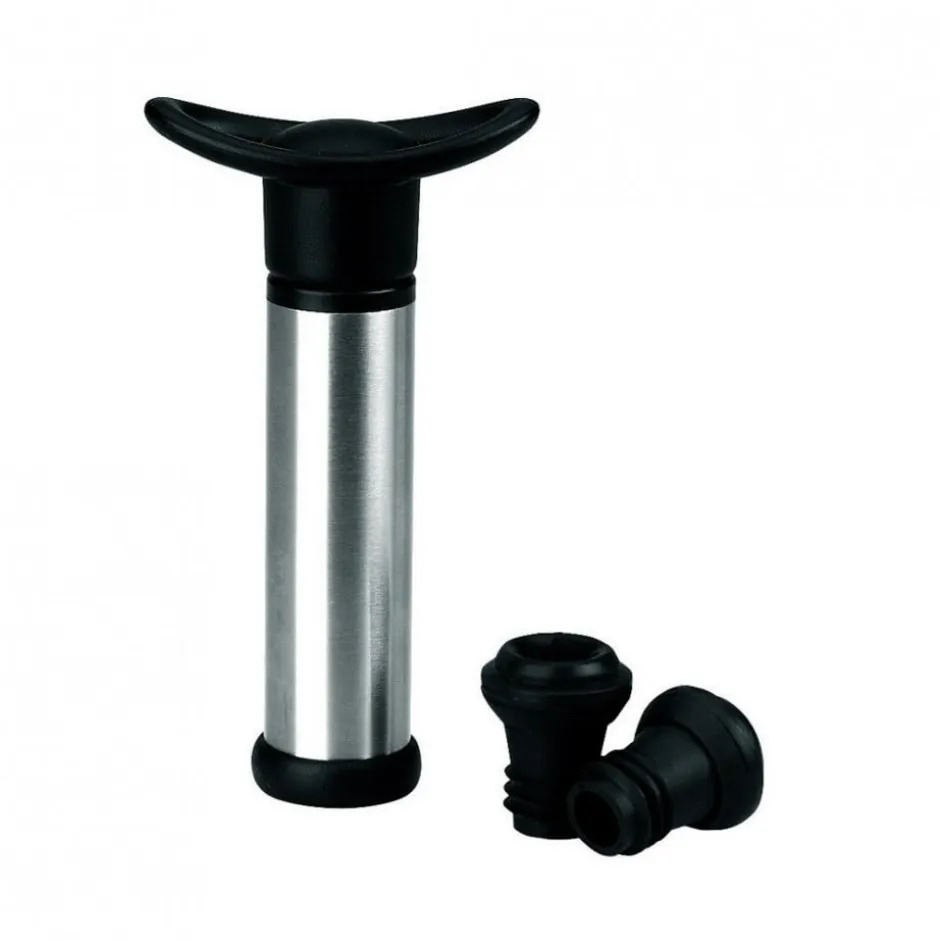 Bomba Vacío Manual con 2 Tapones para Vino 63033 Lacor
