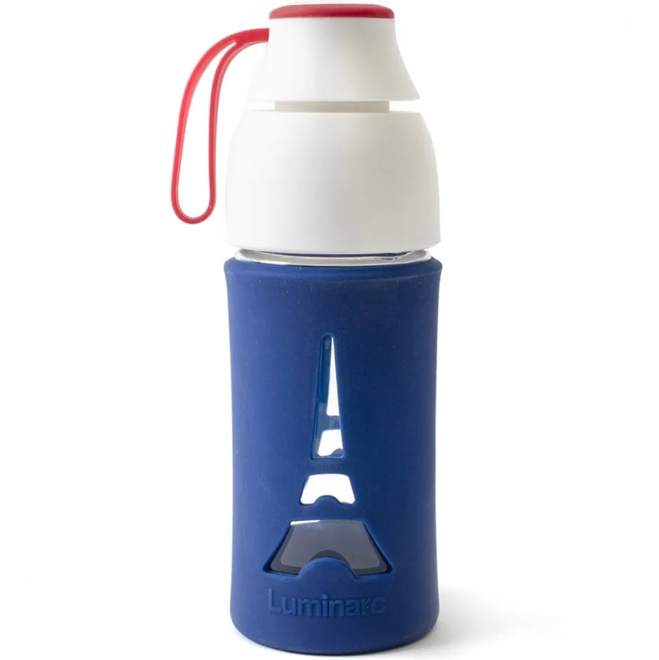 Botella Explorer Vidrio 320Ml Francia Torre Eiffel Luminarc