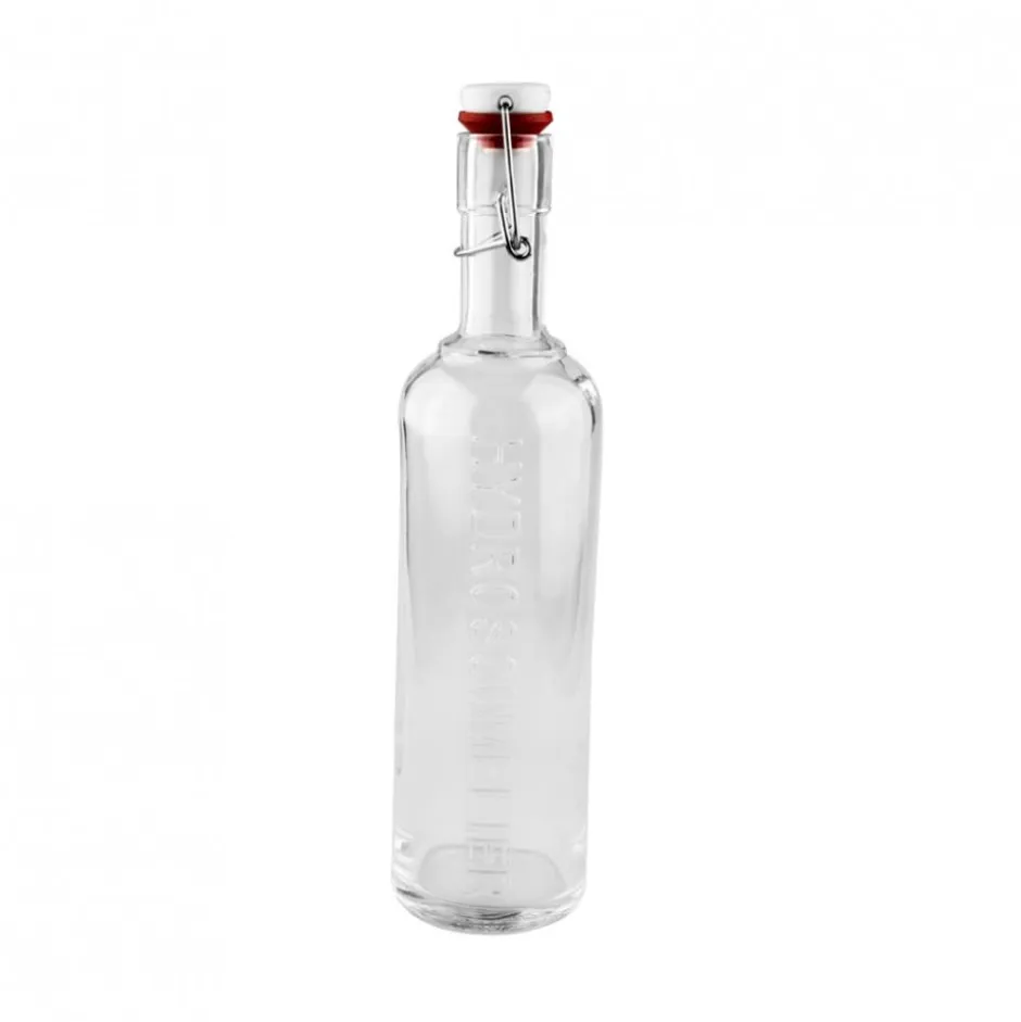 Botella 1lt con Tapa Hermético Hydrosommelier Luigi Bormioli