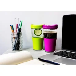 Botella Transportable Jarro Vidrio 500Ml Verde Luminarc
