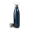 Botella Térmica 0,5L Acero Inoxidable Azul Ibili