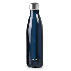 Botella Térmica 0,5L Acero Inoxidable Azul Ibili