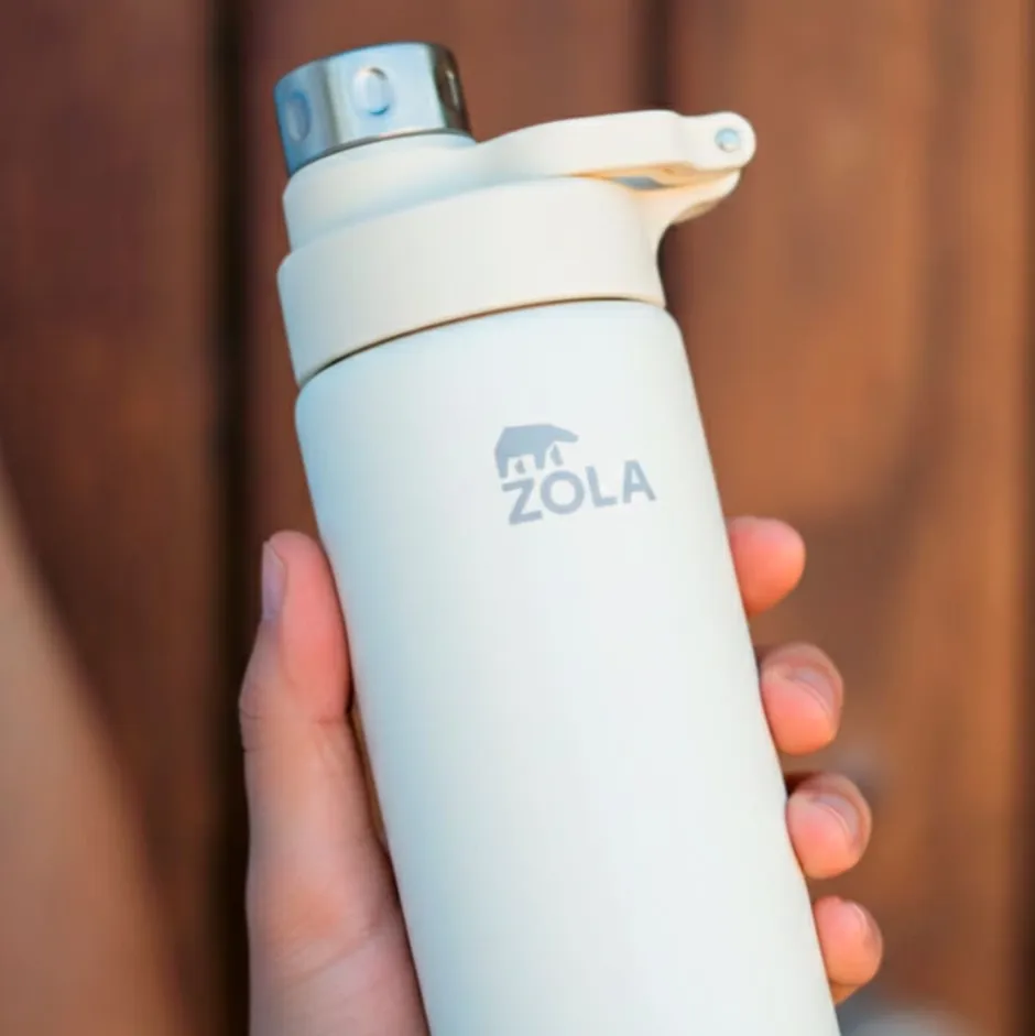 Botella Térmica 720ml Blanco crema Zola Outdoors