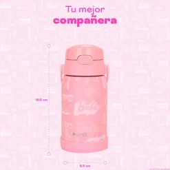 Botella Térmica Niños Barbie 450ml Acero Inox UMA