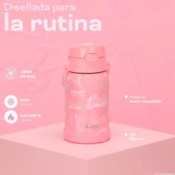 Botella Térmica Niños Barbie 450ml Acero Inox UMA