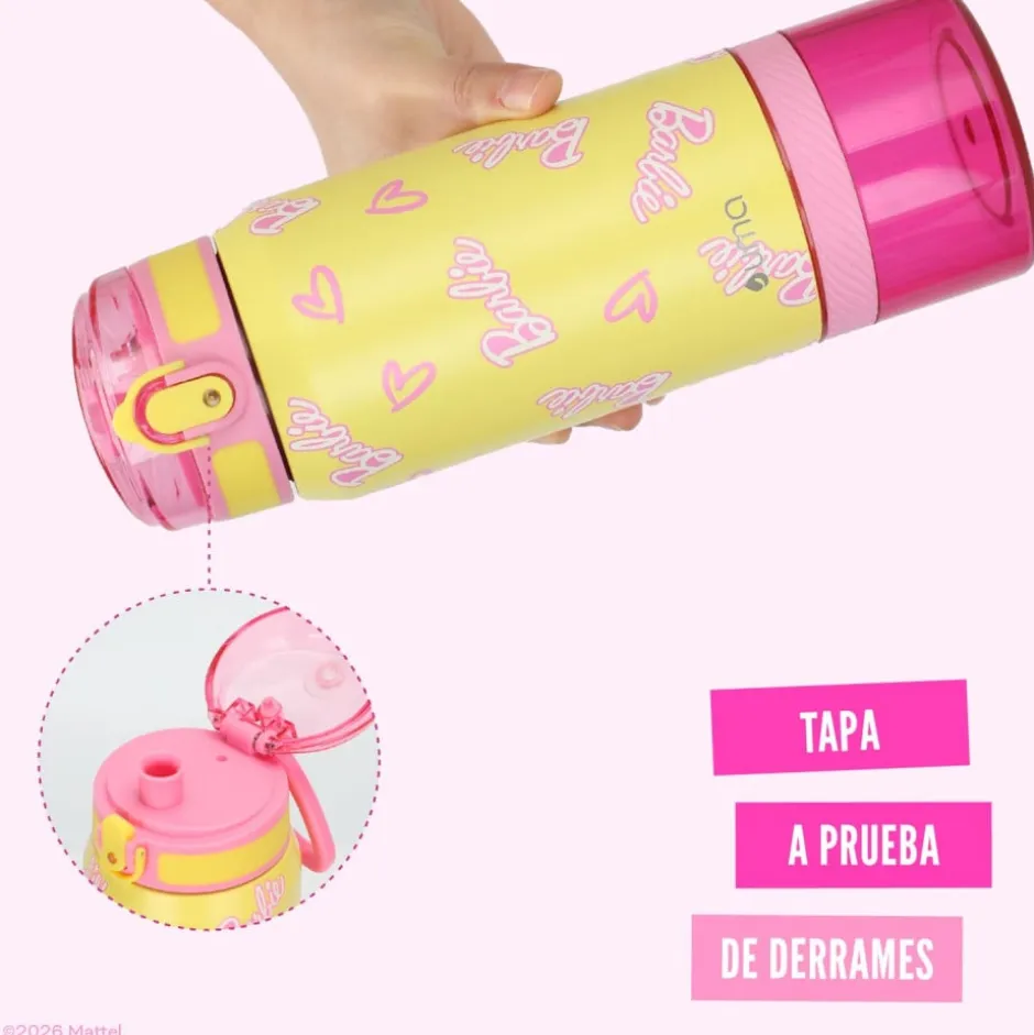 Botella Térmica Niños Barbie Shine 2 en 1 590ml Acero Inox UMA