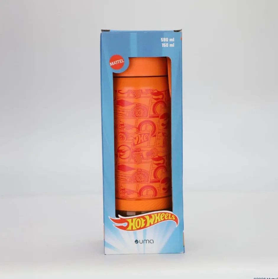 Botella Térmica Niños Hot Wheels Comic 2 en 1 590ml Acero Inox UMA