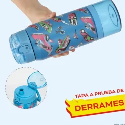 Botella Térmica Niños Hot Wheels Fast 2 en 1 590ml Acero Inox UMA