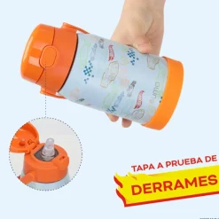 Botella Térmica Niños Hot Wheels Class 450ml Acero Inox UMA