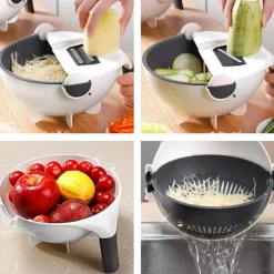 Bowl Cortador de Verduras y Rallador Multifuncional Simplit