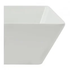 Bowl Cuadrado Melamina Blanco 18cm Efay