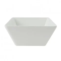 Bowl Cuadrado Melamina Blanco 18cm Efay