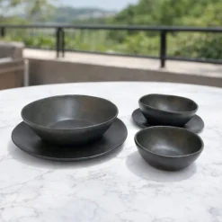 Bowl Melamina Grafito 13x5cm Lugano