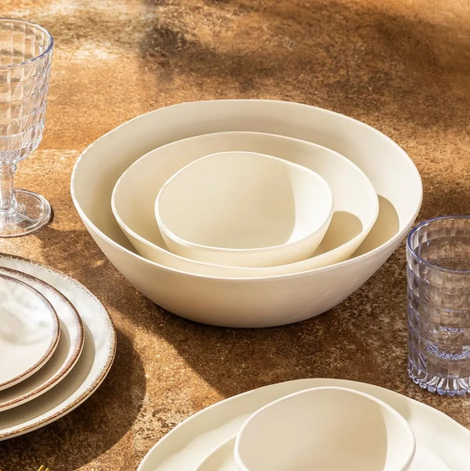 Bowl Melamina Ivory 13x5cm Lugano