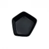 Bowl Pentagonal 9cm Cast Iron Look Lugano