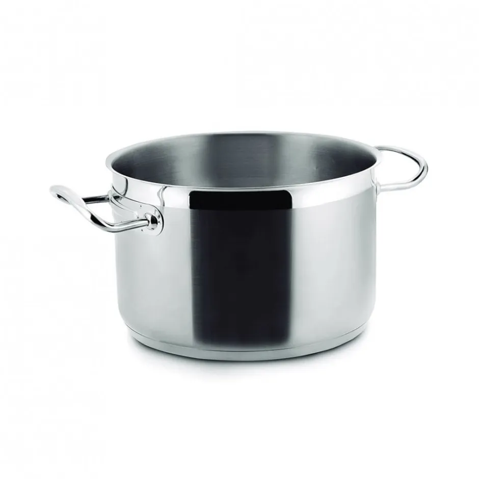 Cacerola Alta Sin Tapa 14,4lt Inoxidable 32x18cm 57033 Eco Chef Lacor