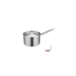Cacerola Baja Inoxidable 2,2lt Wolfen