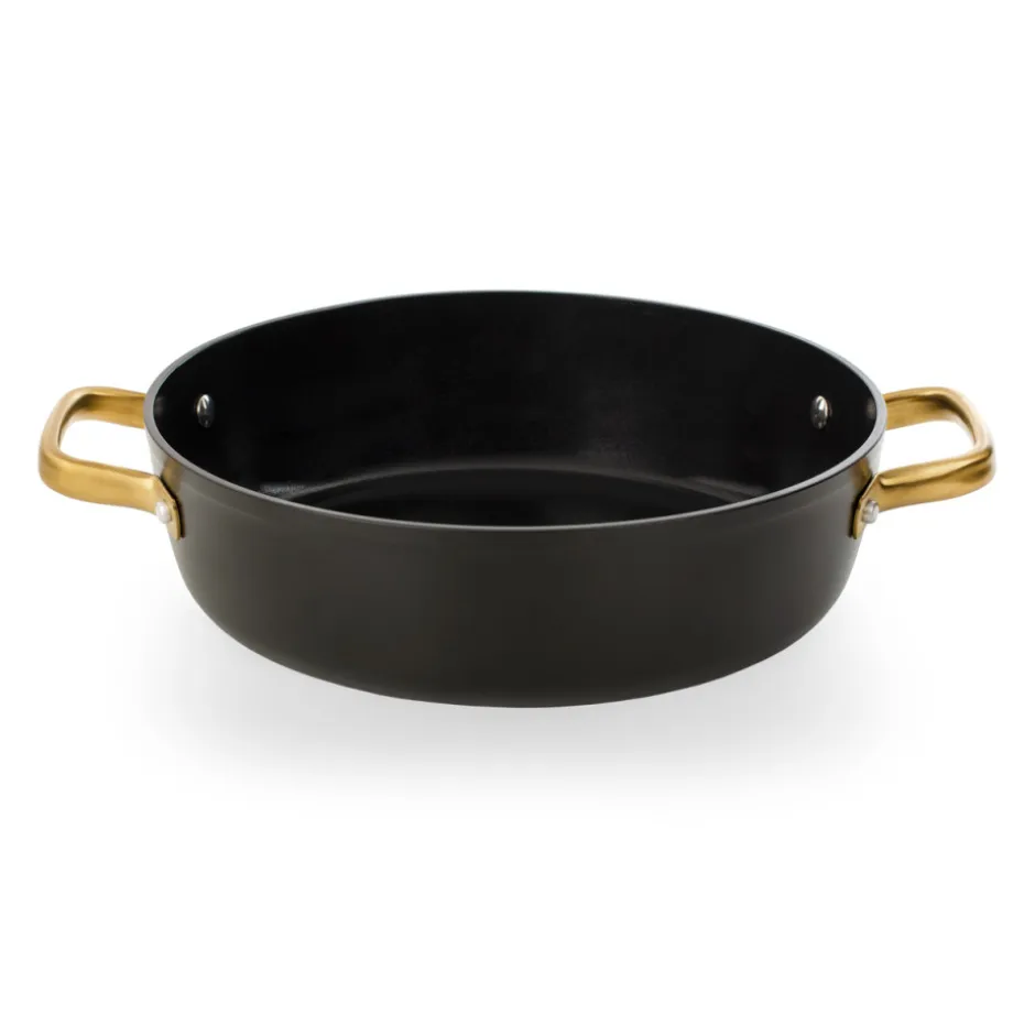 Cacerola Baja 4,3L Aluminio Forjado Negro 28cm Samoa Iconic Arcos
