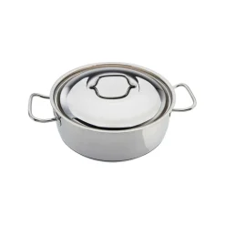 Cacerola con Tapa 6,5lt Inoxidable 28x11cm Lacor