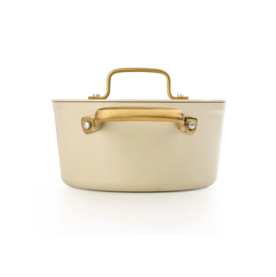 Cacerola 2,6L Aluminio Forjado Beige 20cm Samoa Iconic Arcos
