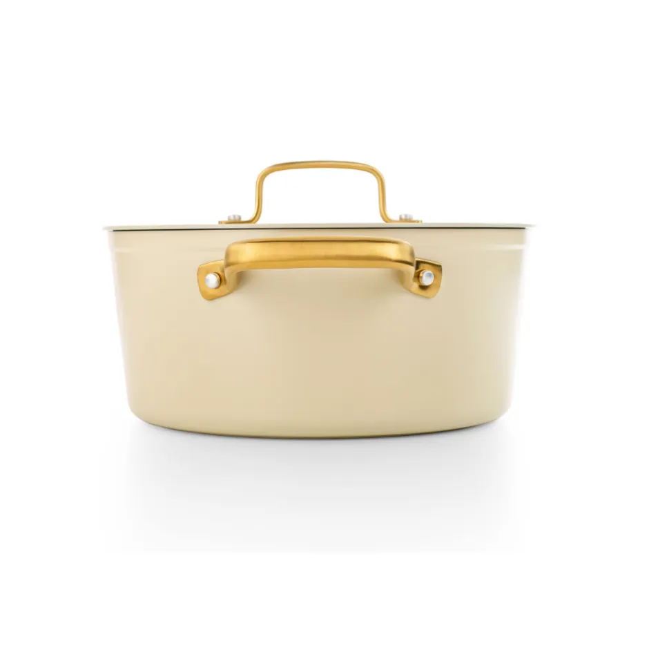 Cacerola 4,3L Aluminio Forjado Beige 24cm Samoa Iconic Arcos