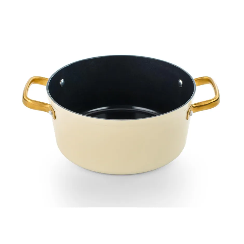 Cacerola 4,3L Aluminio Forjado Beige 24cm Samoa Iconic Arcos